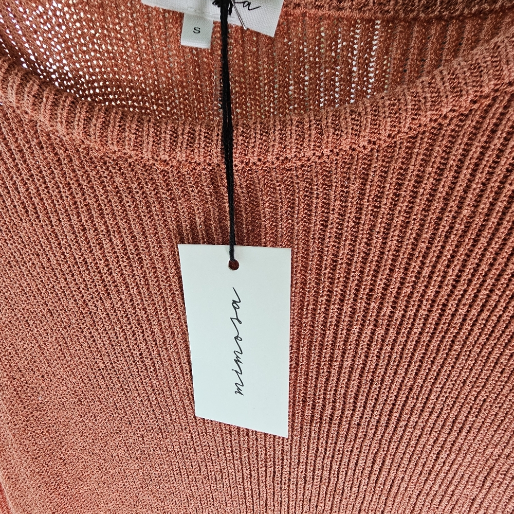 Cayenne side slit ribbed sweater - Picture 4 of 6